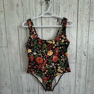 Zara Floral Bodysuit, NWOT, Sz M